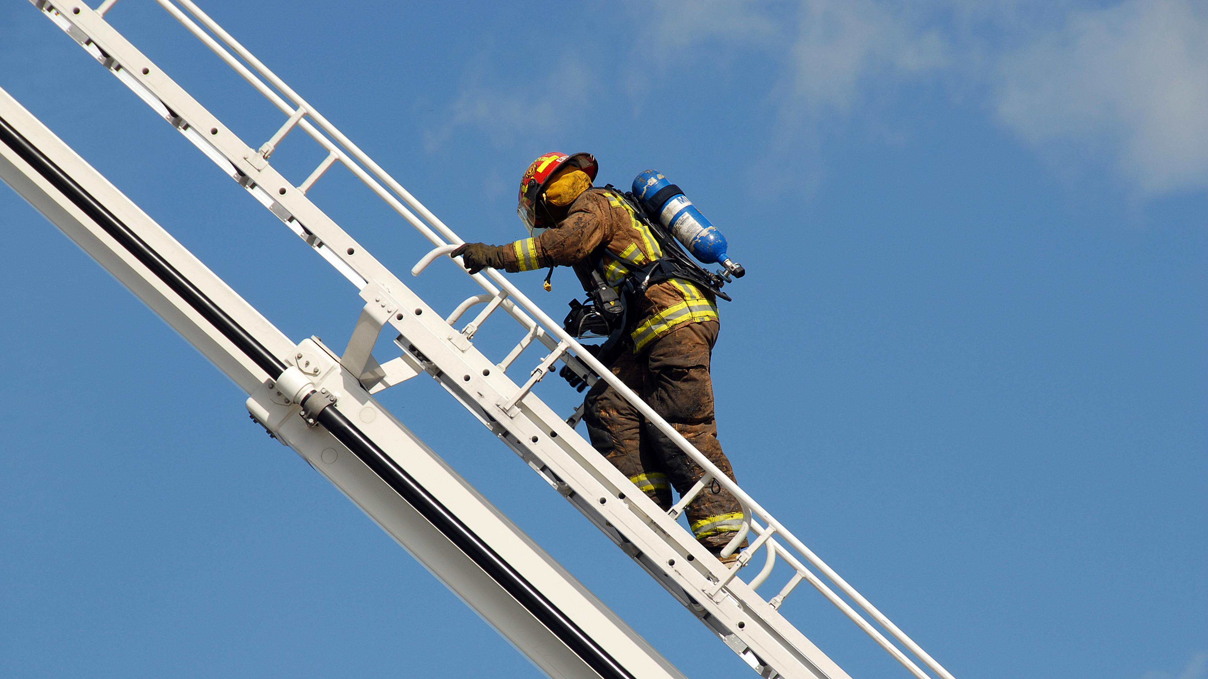Glass Faucets, Firetruck Ladders