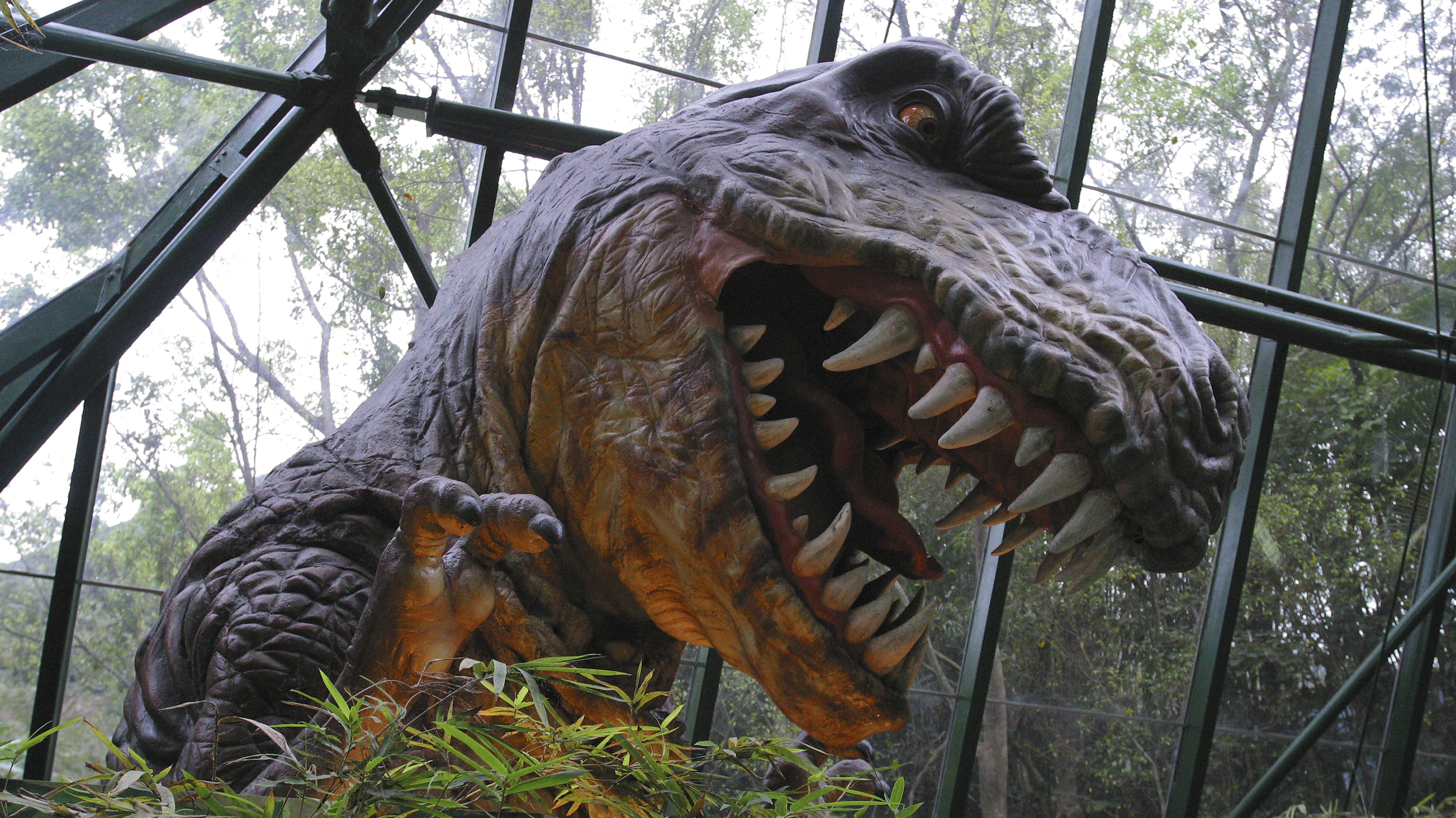 Wood Garage Doors, Animatronic Dinosaurs