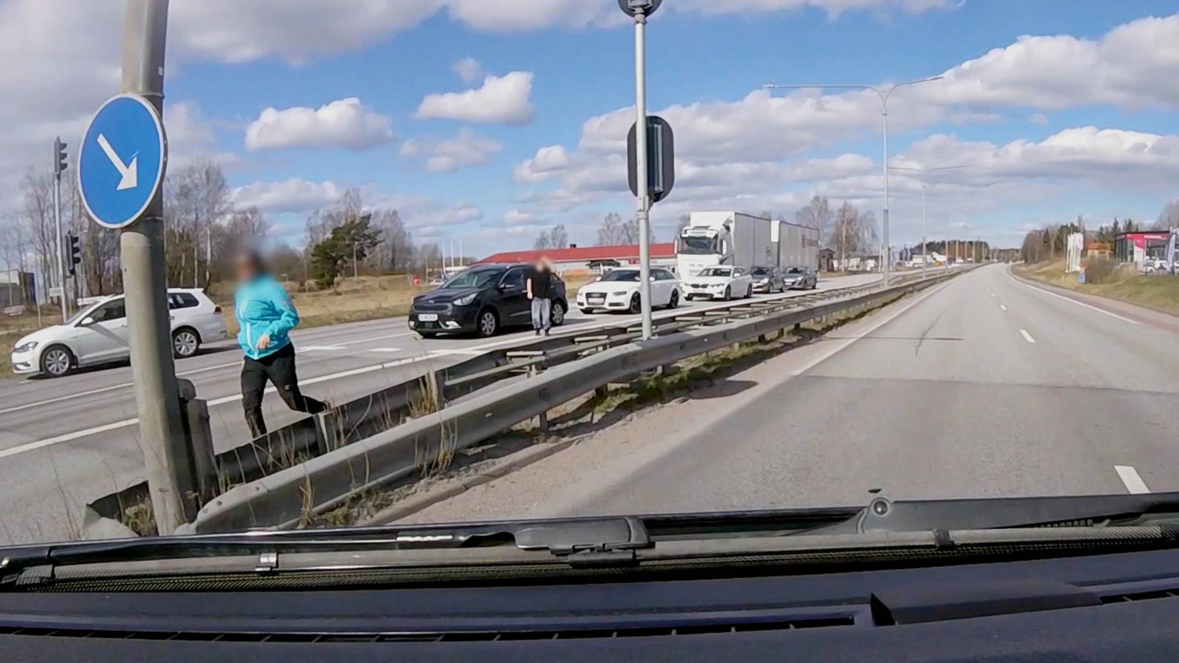 Slagsmål på stationen