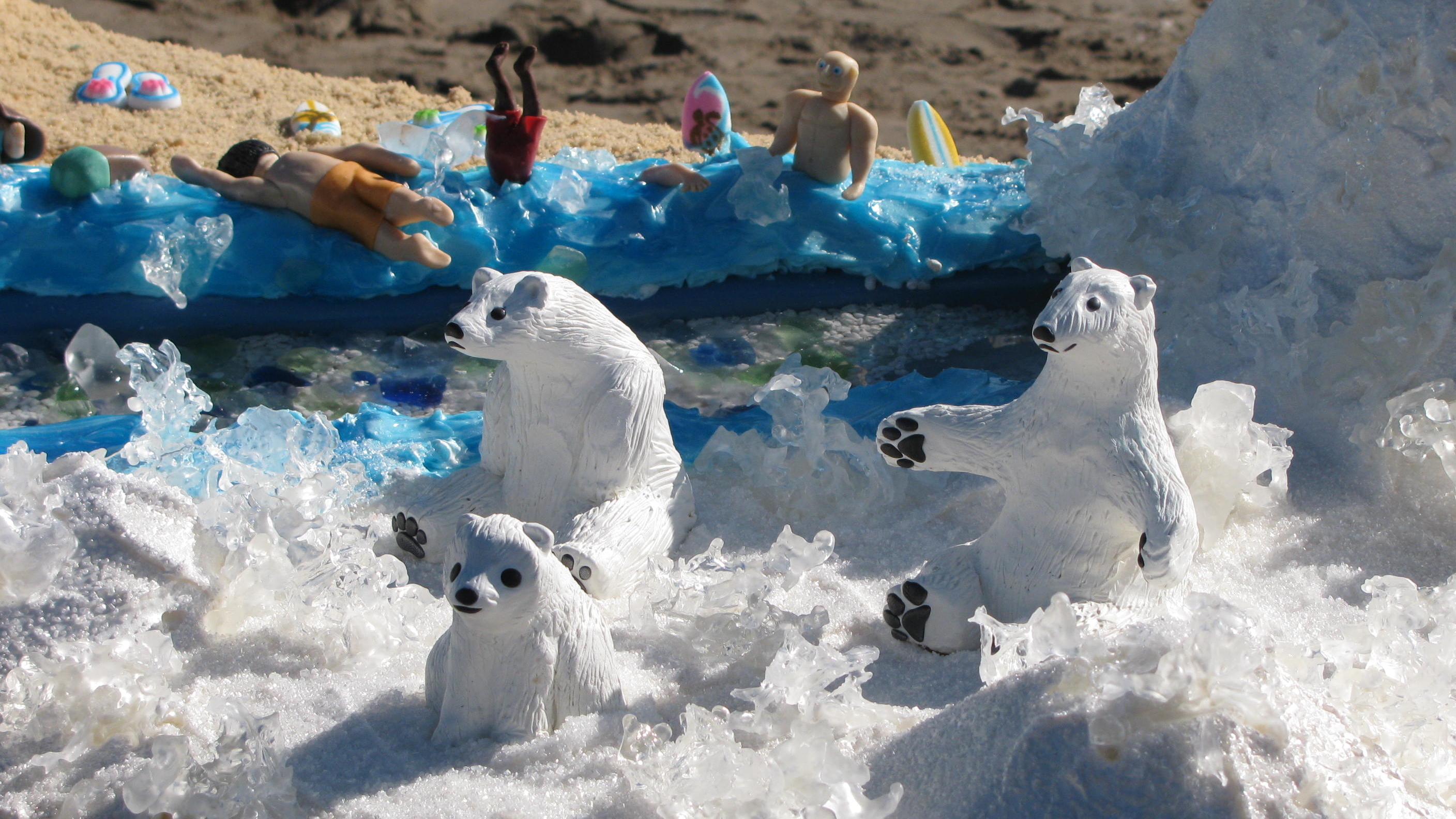 Peppermint And A Polar Bear Plunge