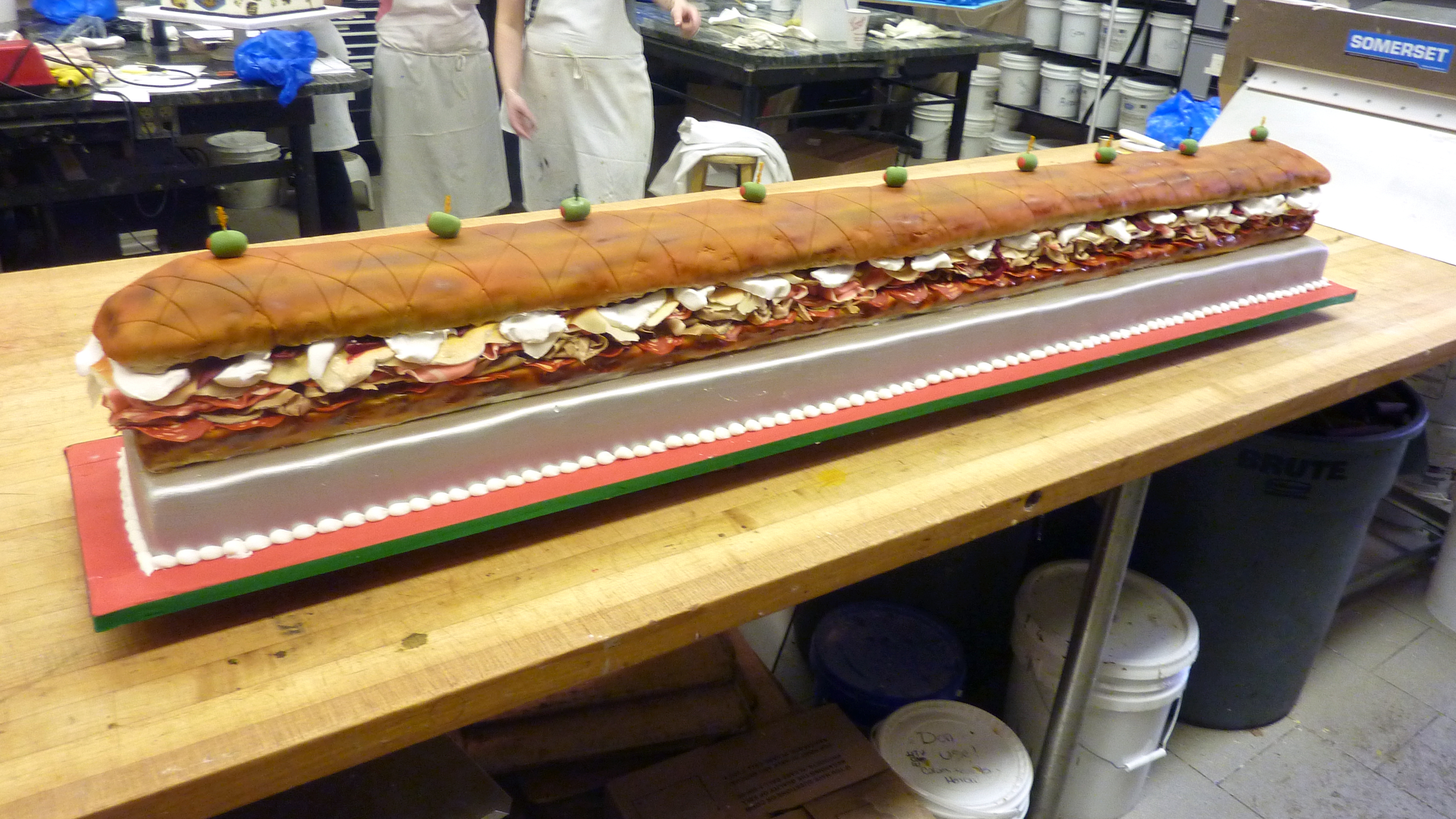6-Foot Sub Sandwich, Zeppoles And A Sick Mauro