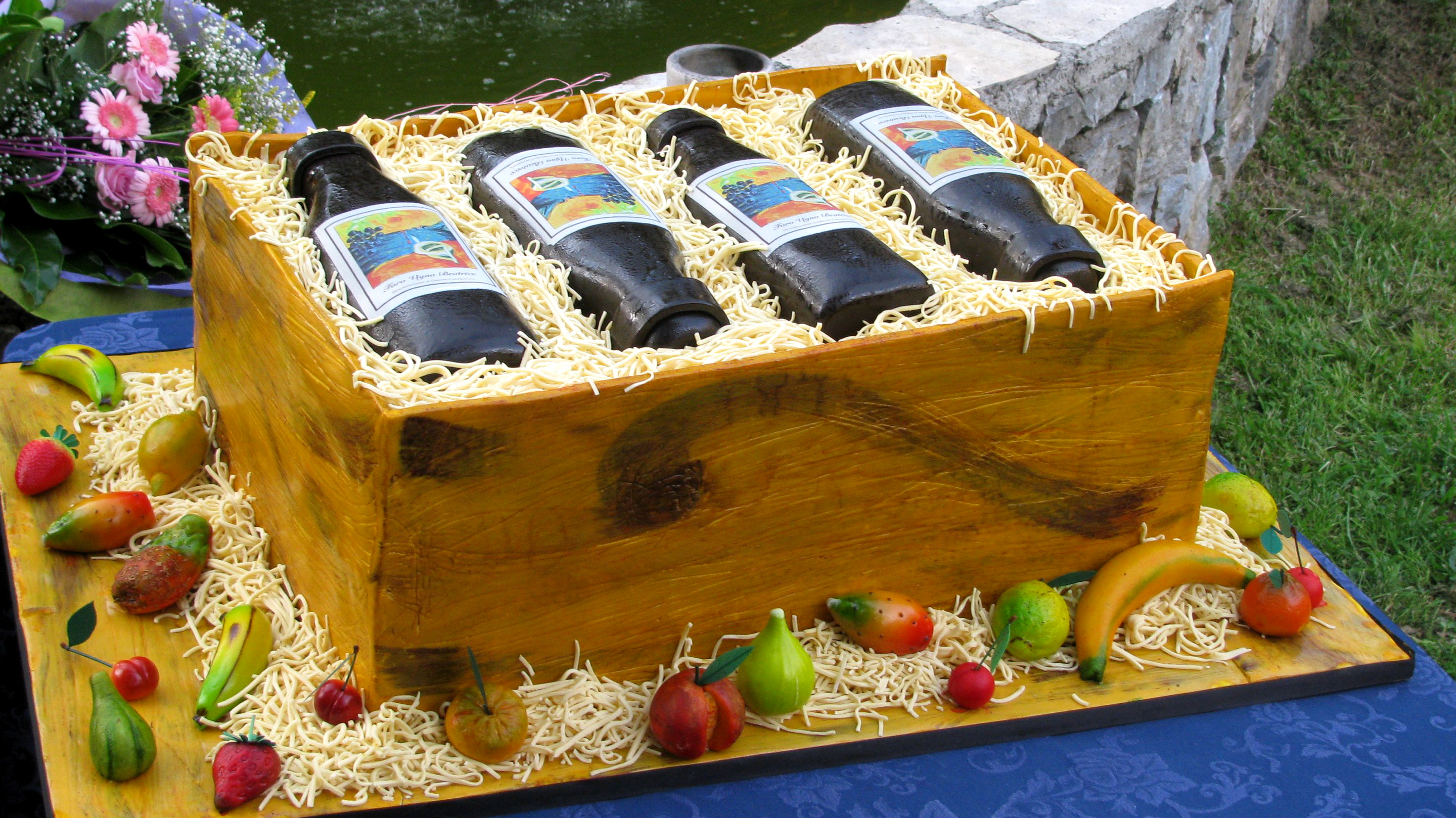 Cassata, Cheesecakes And Crates Of Wine
