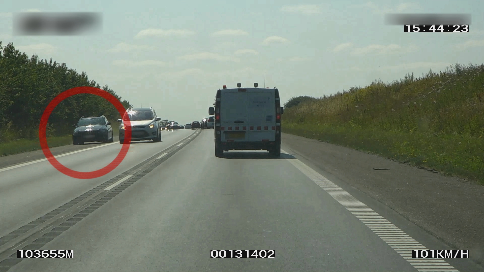 Eftersættelse med varme bremser