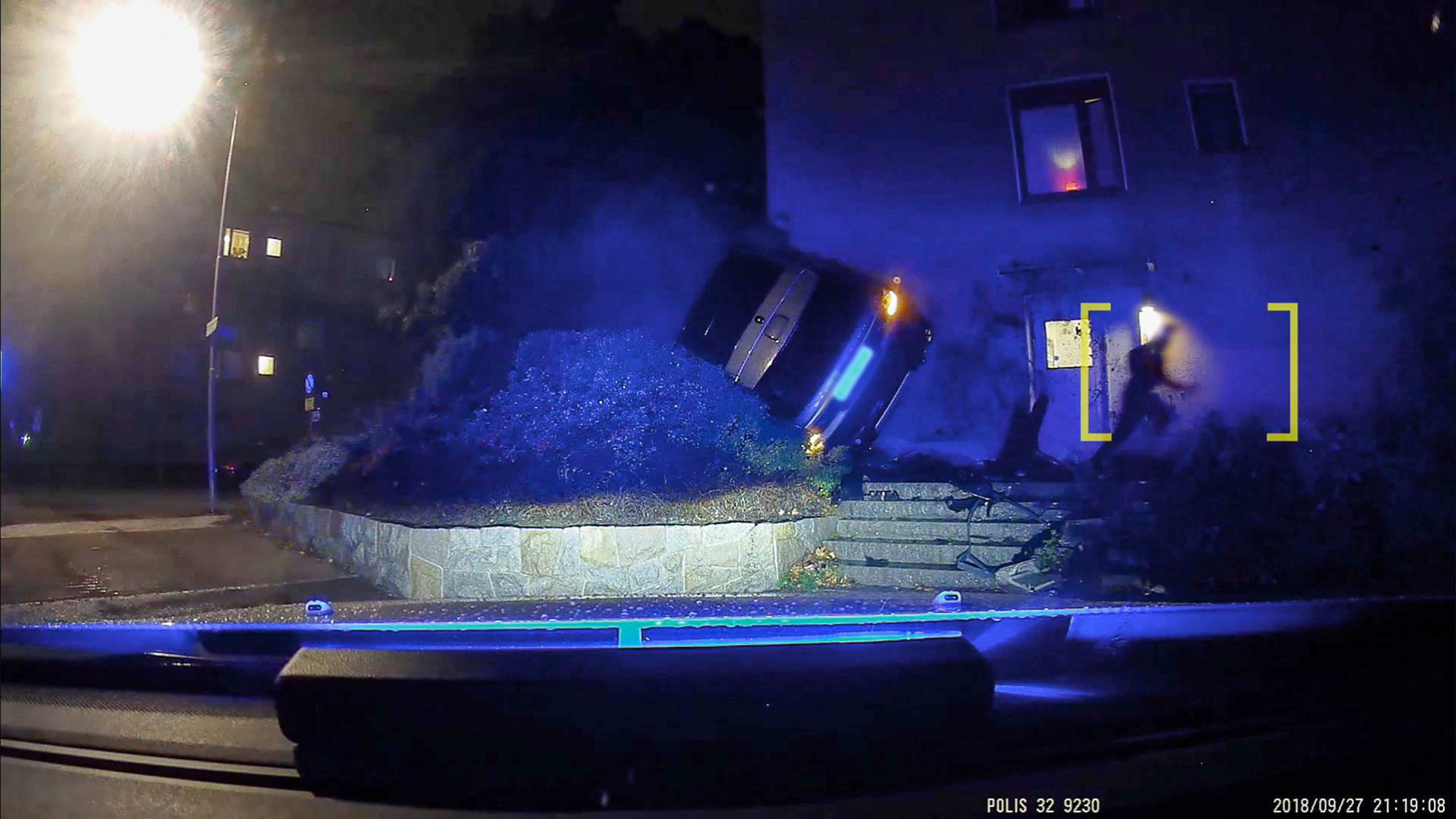 Biljagten slutter brat